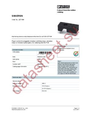 2271484 datasheet  