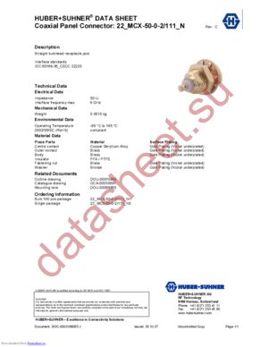 22MCX5002111NH datasheet  