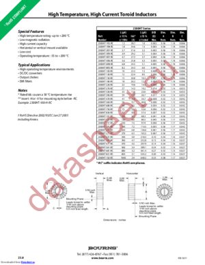 2300HT-470-V-RC datasheet  