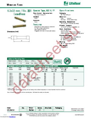 2312160002 datasheet  