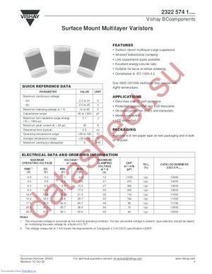 MLV0805YY1403T datasheet  