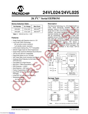 24VL025T/MNY datasheet  