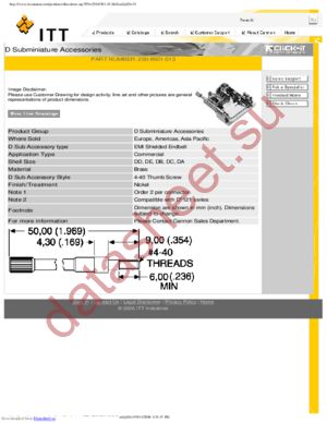 250-8501-013 datasheet  