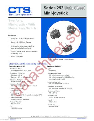 252A103A50NA datasheet  