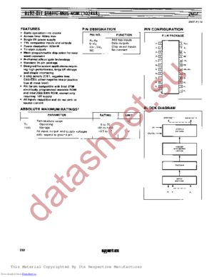 2607F datasheet  