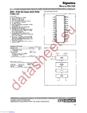 2607N datasheet  