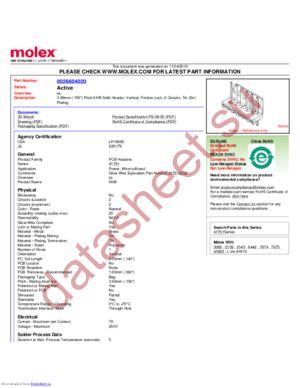 26604020 datasheet  