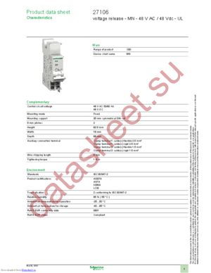 27106 datasheet  