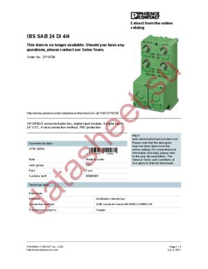 2719726 datasheet  