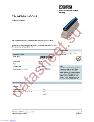 2818083 datasheet  