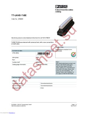 2788401 datasheet  