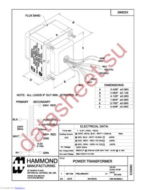 290EEX datasheet  