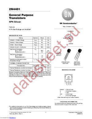 2N4401_10 datasheet  