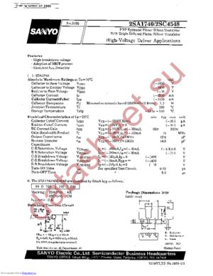 2SC4548D datasheet  