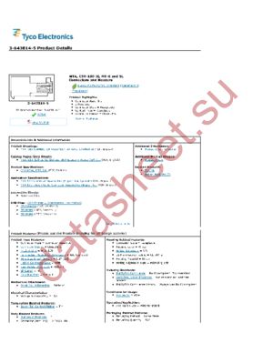 3-643814-5 datasheet  