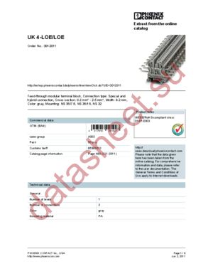 3012011 datasheet  