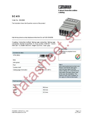 3042544 datasheet  