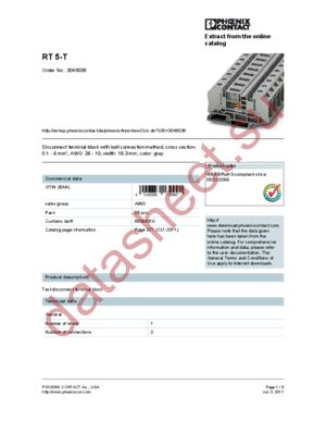 3049039 datasheet  