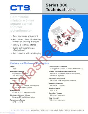 306XC102BR datasheet  