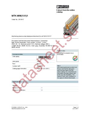 3110117 datasheet  