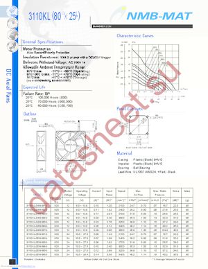 3110KL-05W-B29-G00 datasheet  