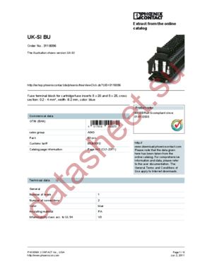 3118096 datasheet  