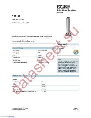 3200409 datasheet  