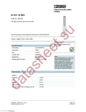 3201275 datasheet  