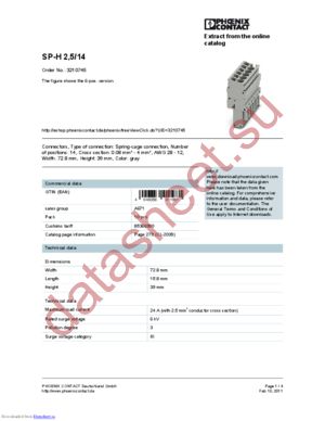 3210745 datasheet  