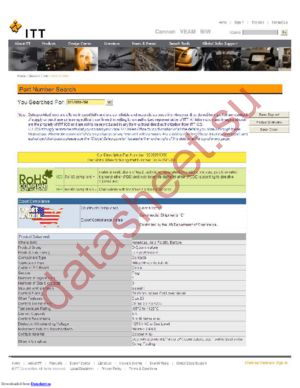 DCA21WA4SA197F0 datasheet  