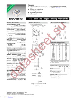 3312J-1-501E datasheet  