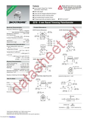 3319P-1-101 datasheet  