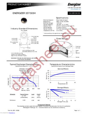 357-303HVP datasheet  