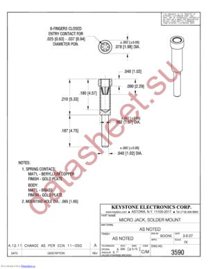 3590 datasheet  