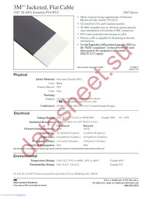 3603/16 datasheet  