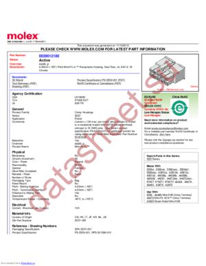 39012180 datasheet  