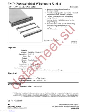 89160-0011HA datasheet  