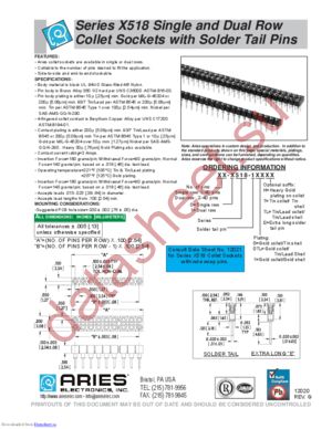 02-1518-11 datasheet  