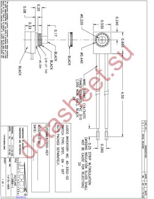 40-3352-02 datasheet  