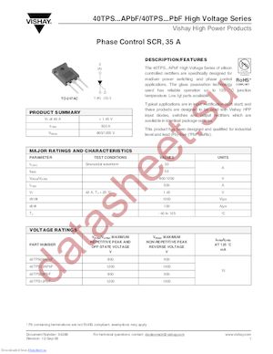 40TPS12APBF datasheet  