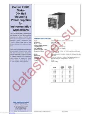 41052 datasheet  