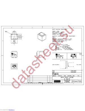 44700 datasheet  