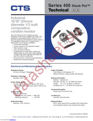 450D103KSD7 datasheet  