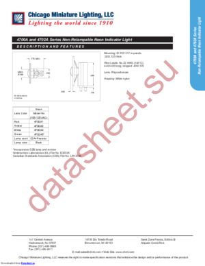 4700A1 datasheet  