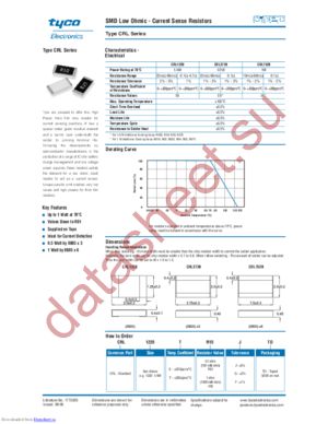 CRL1220TR047J datasheet  