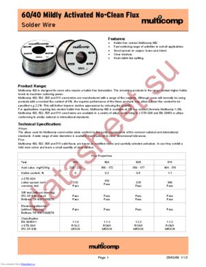 507-1288 datasheet  