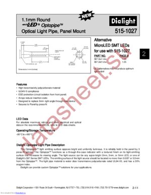 515-1016F datasheet  