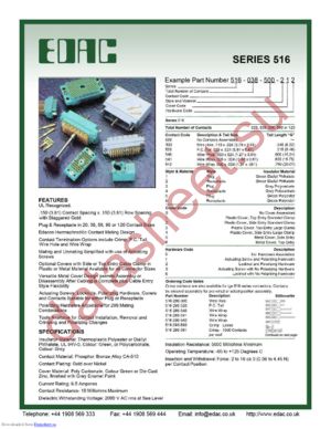 516120520202 datasheet  