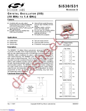 531AA325M000DGR datasheet  