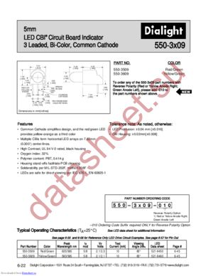 550-3509 datasheet  